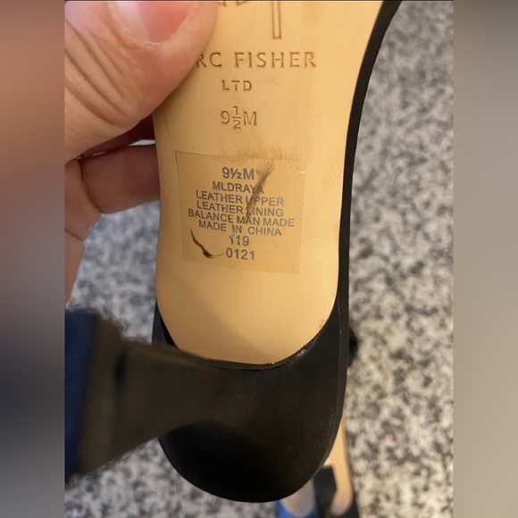 Marc Fisher LTD Draya Slide Sandals Size 9.5 - Picture 6 of 10